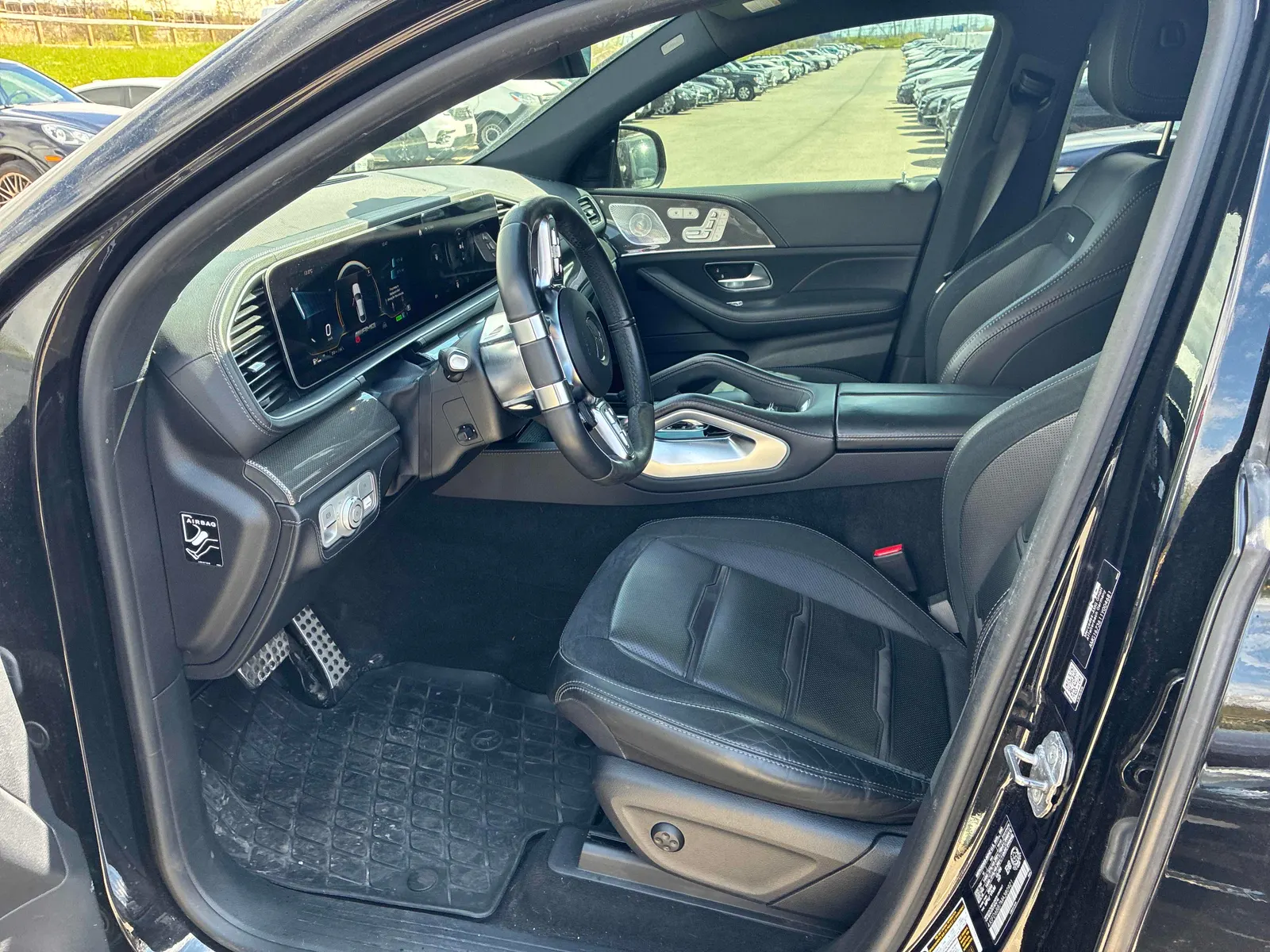 Interior driver side