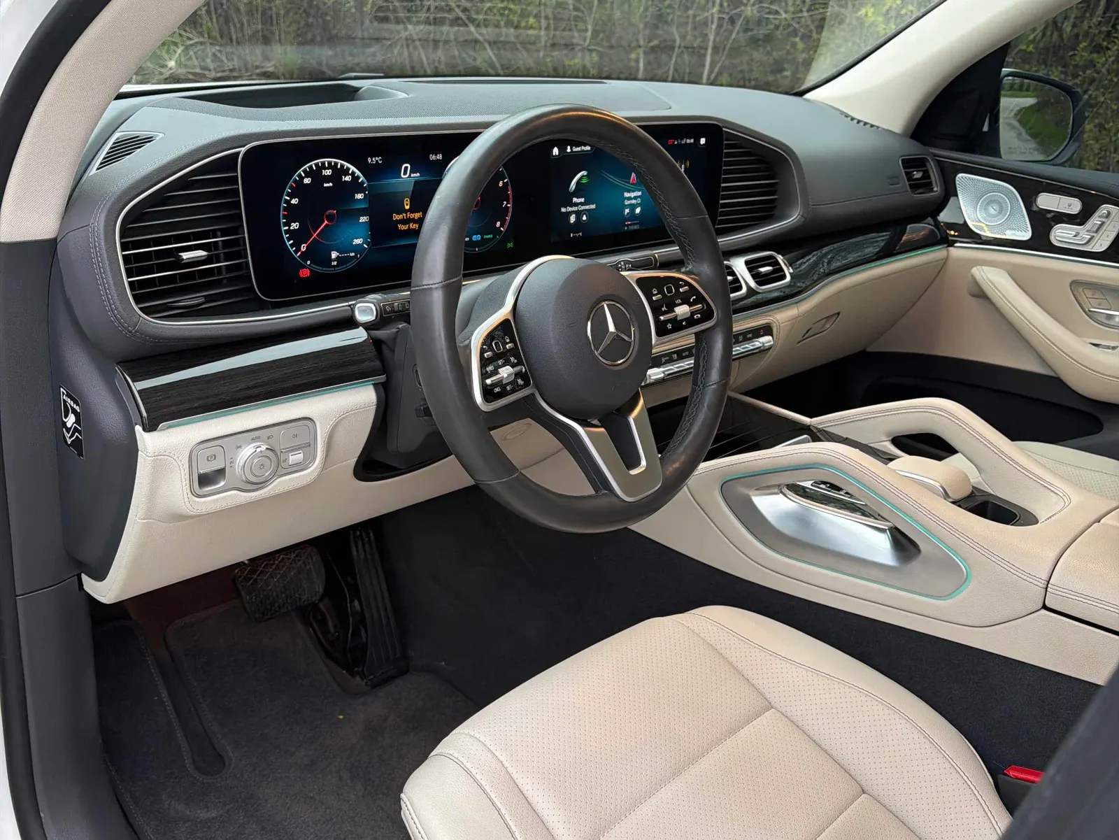 Interior driver side