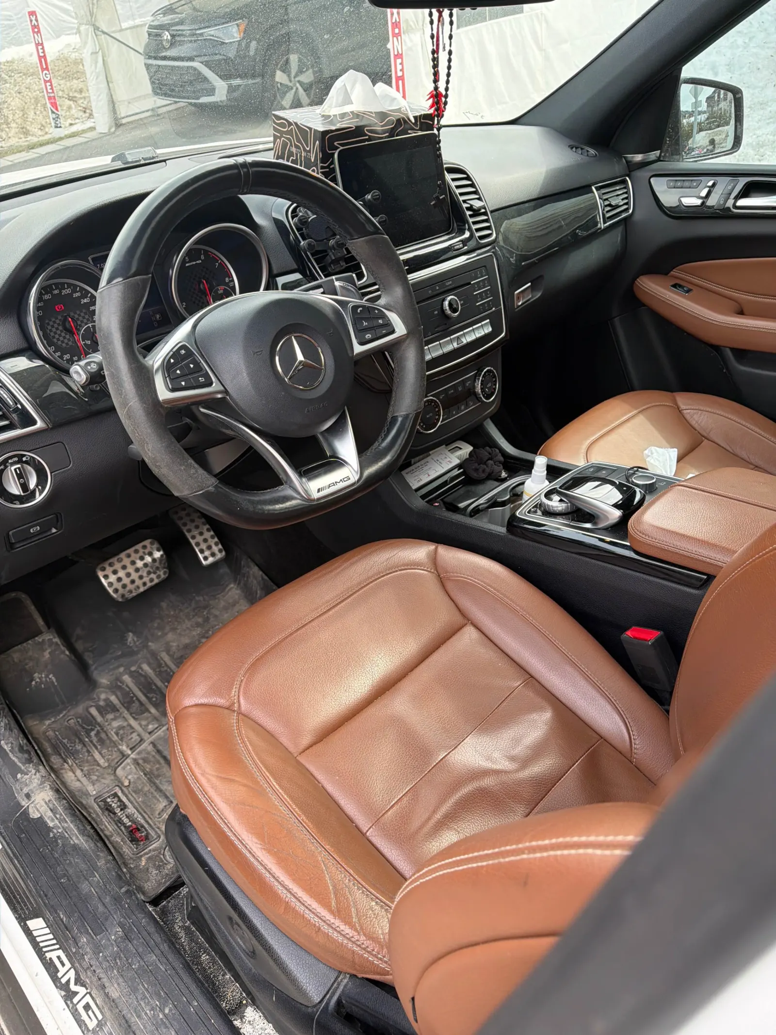 Interior driver side