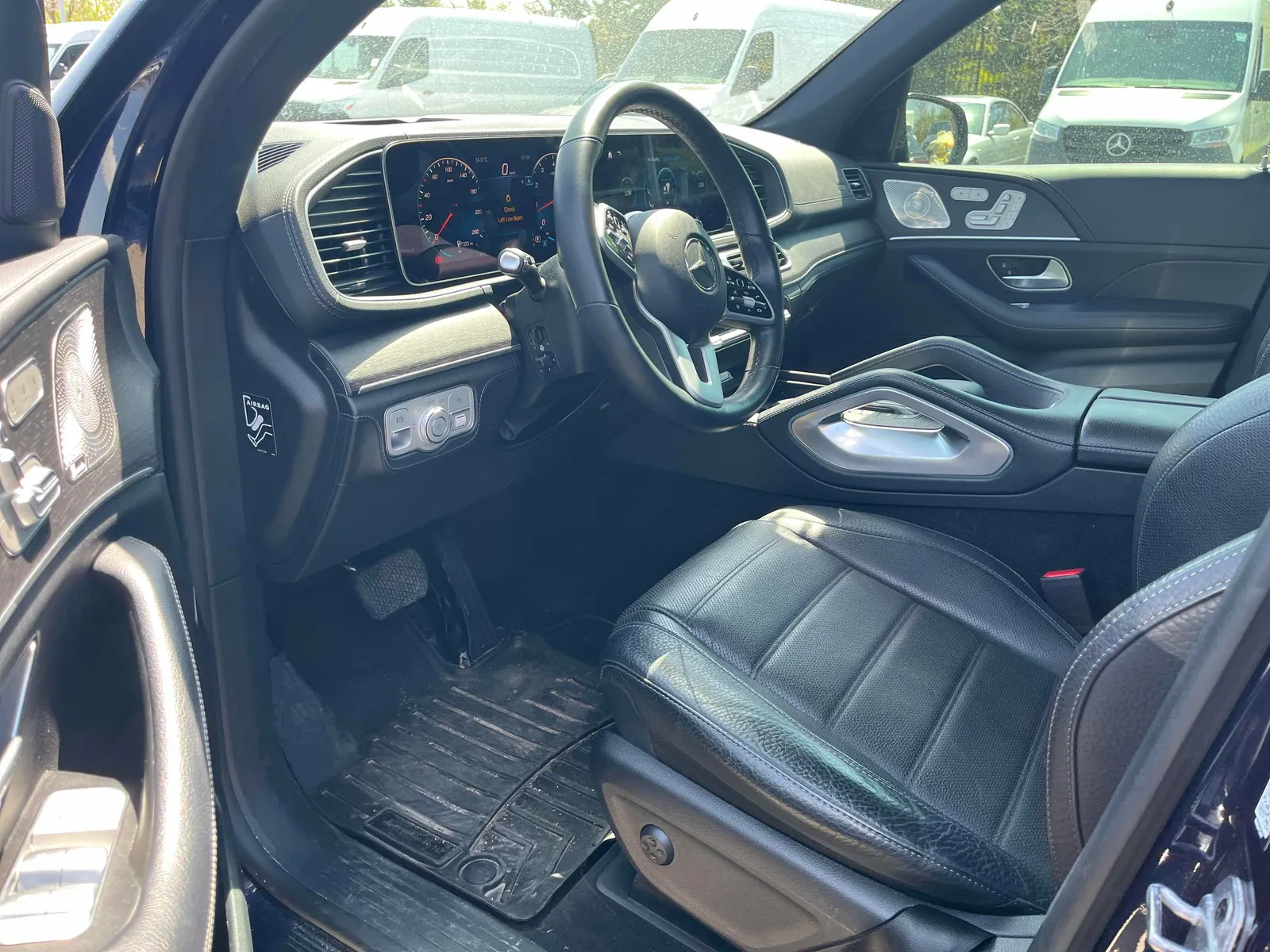Interior driver side