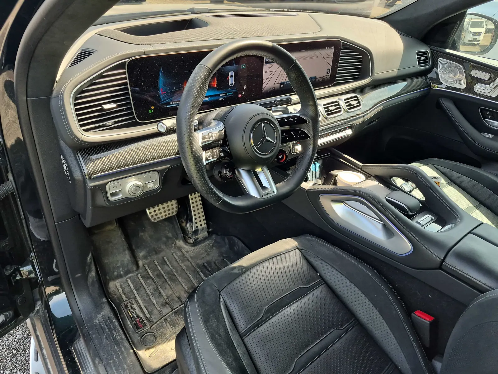Interior driver side
