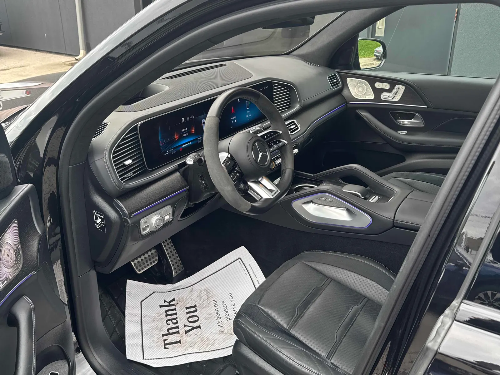 Interior driver side