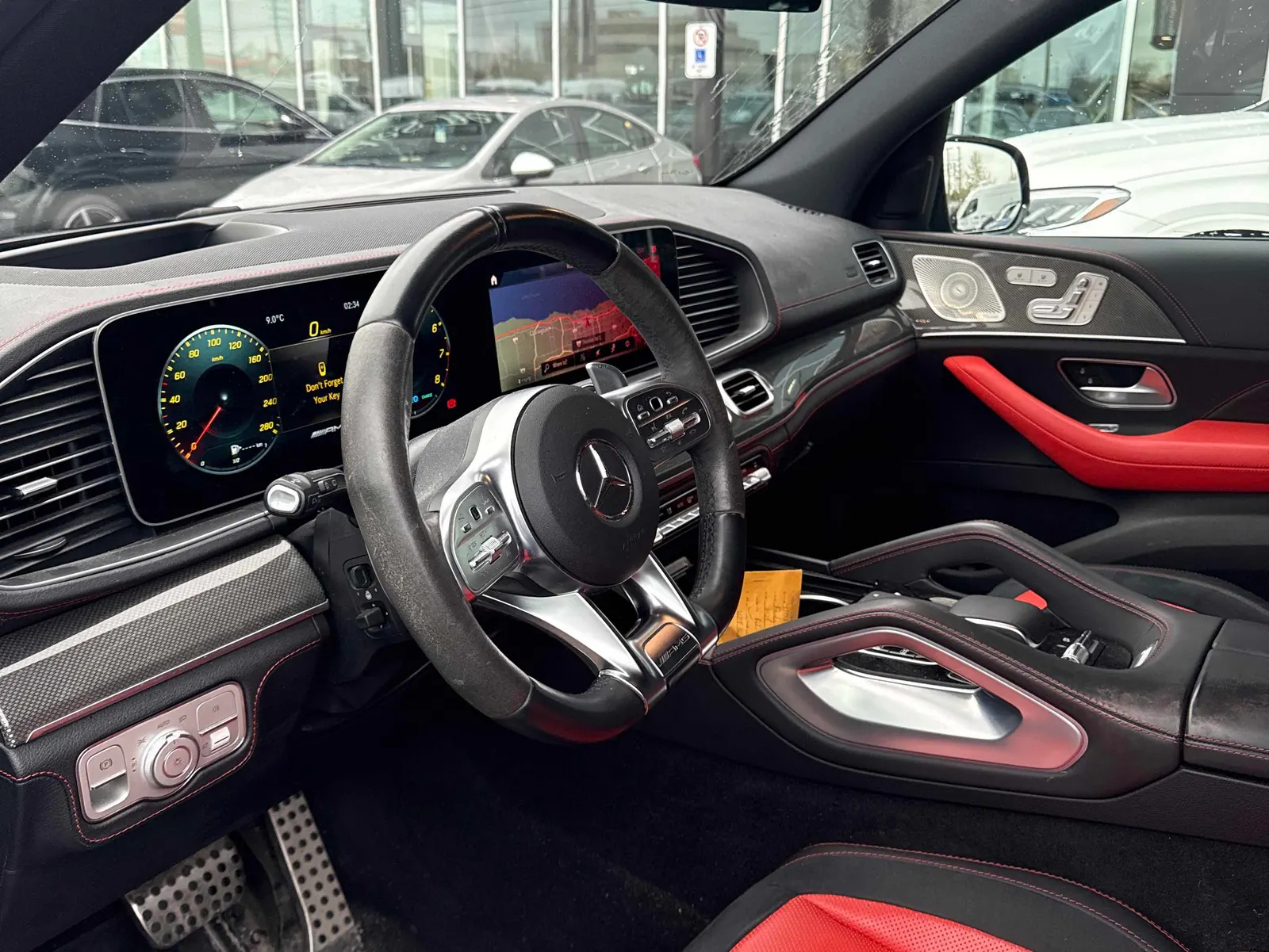 Interior driver side