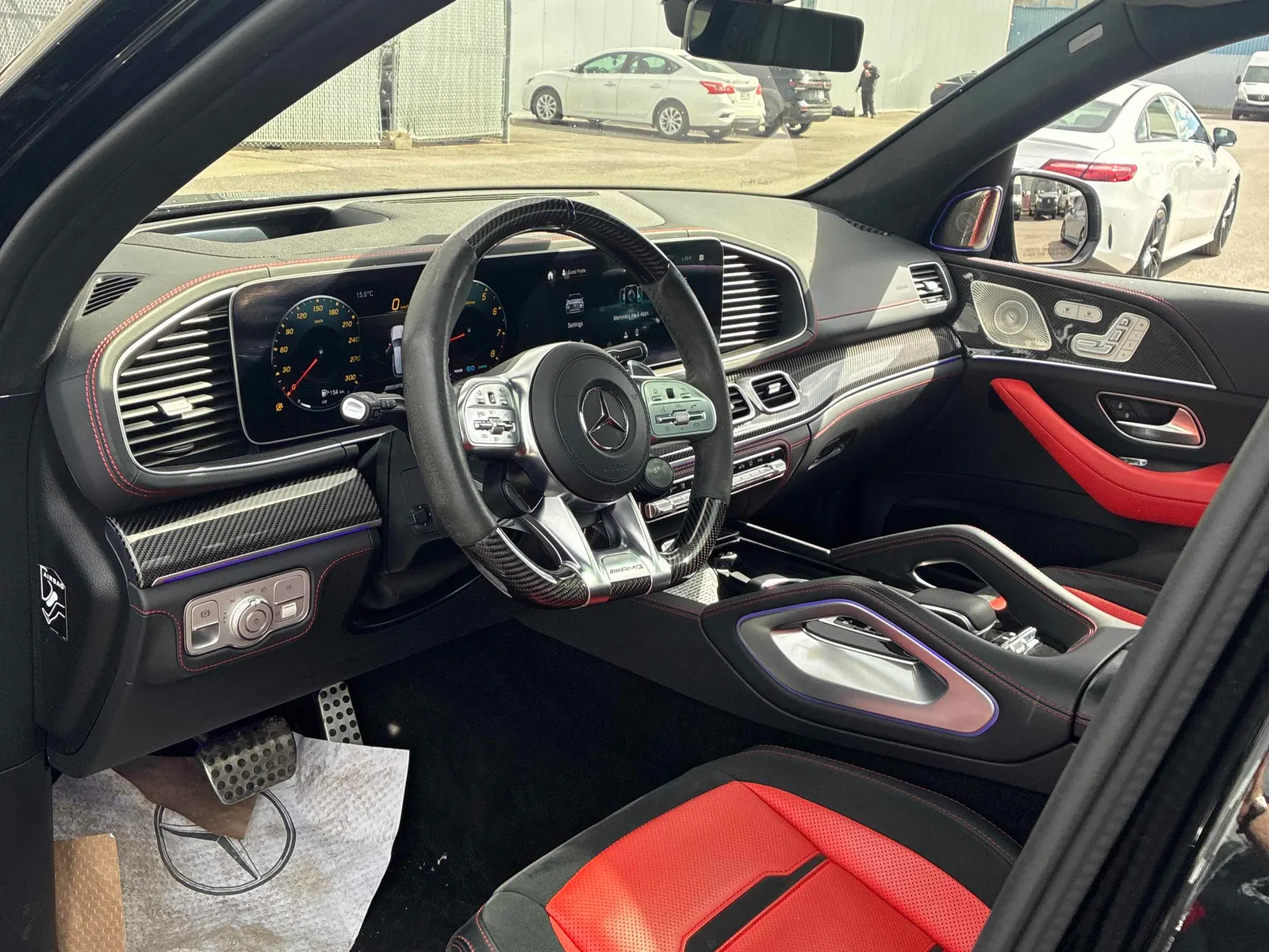 Interior driver side