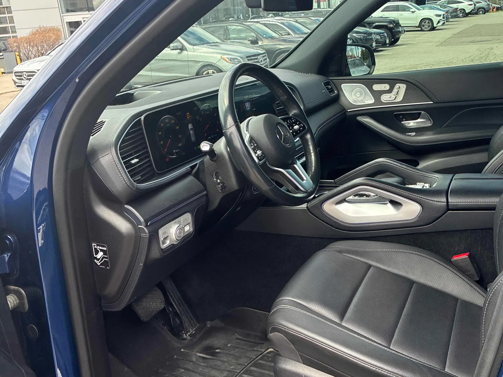 Interior driver side