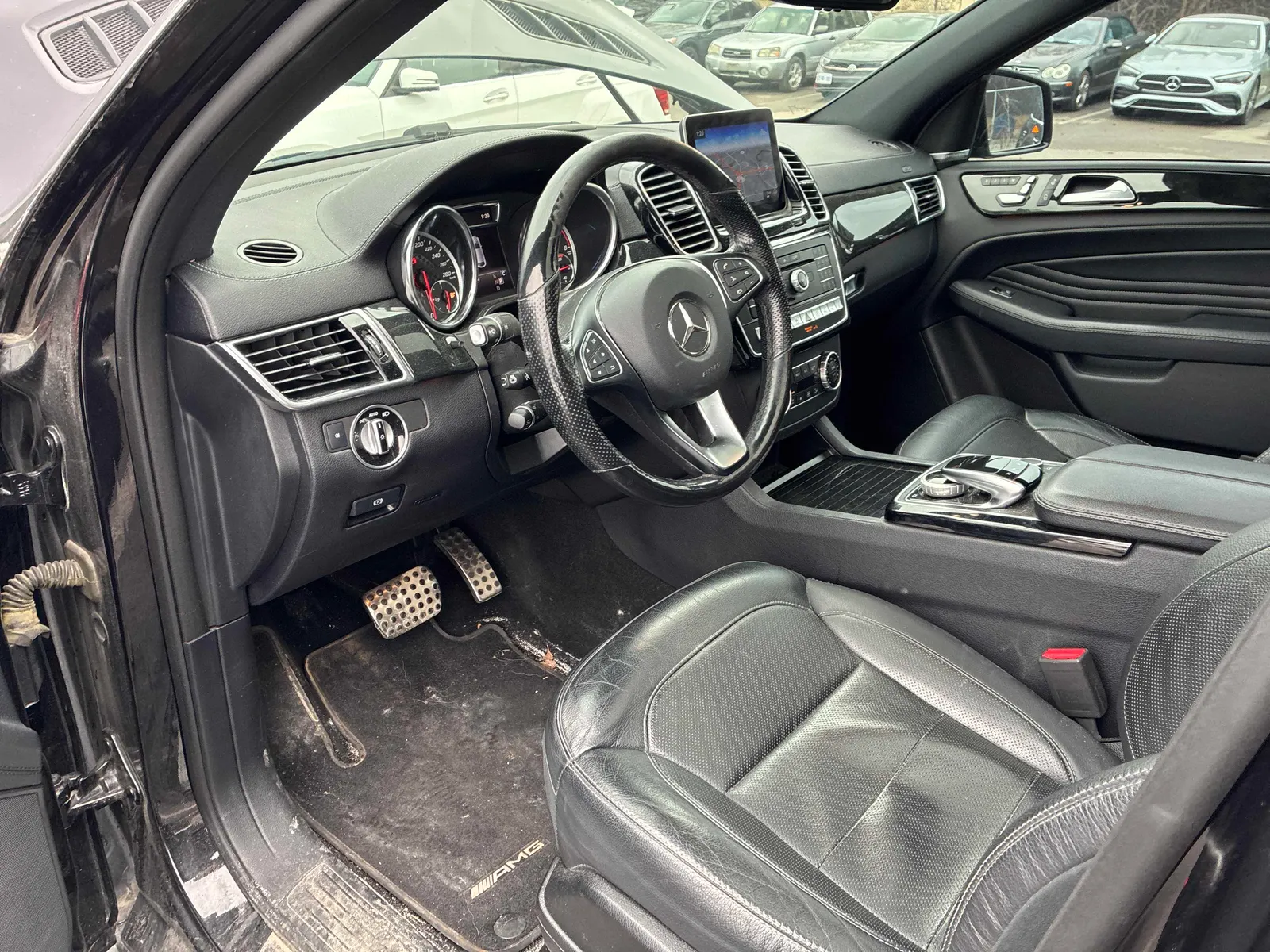 Interior driver side