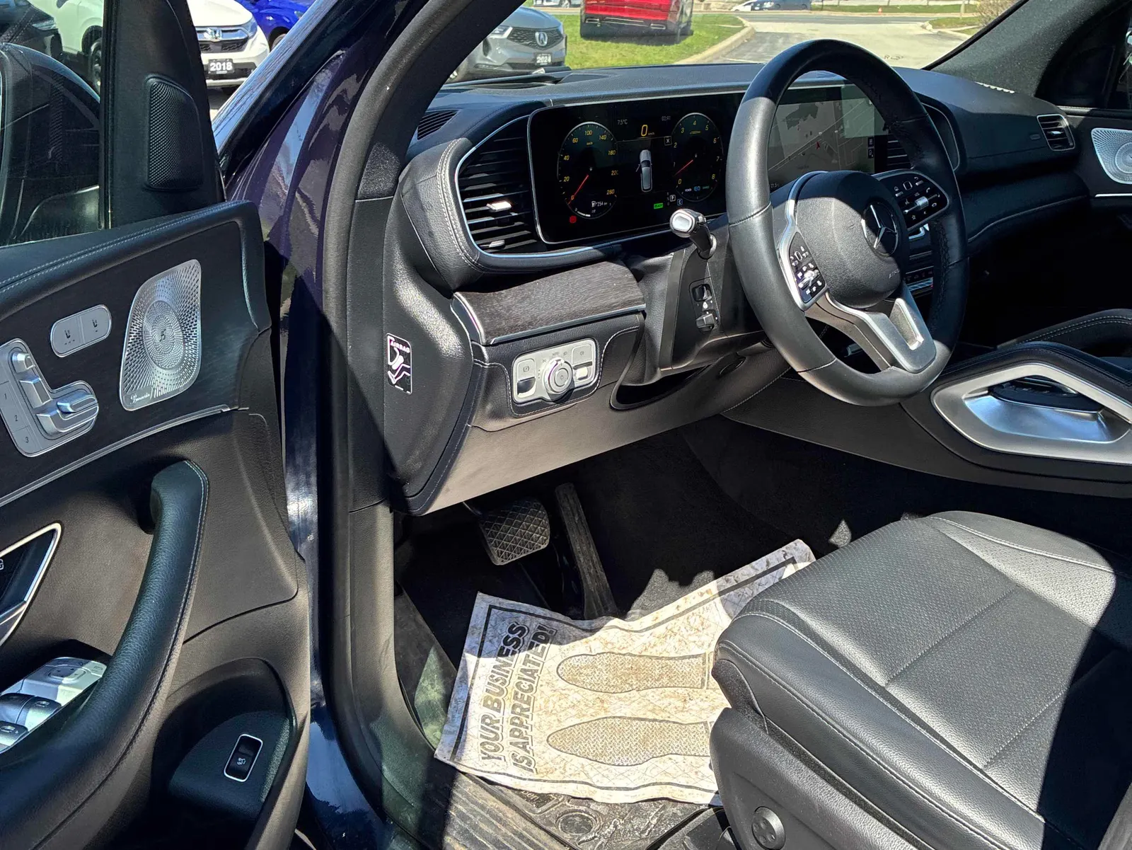 Interior driver side