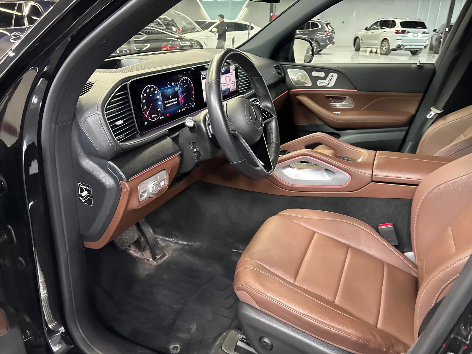 Interior driver side