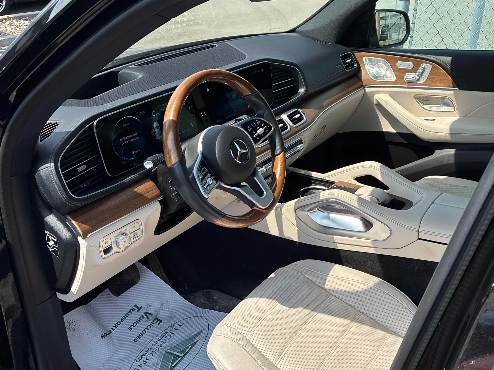 Interior driver side
