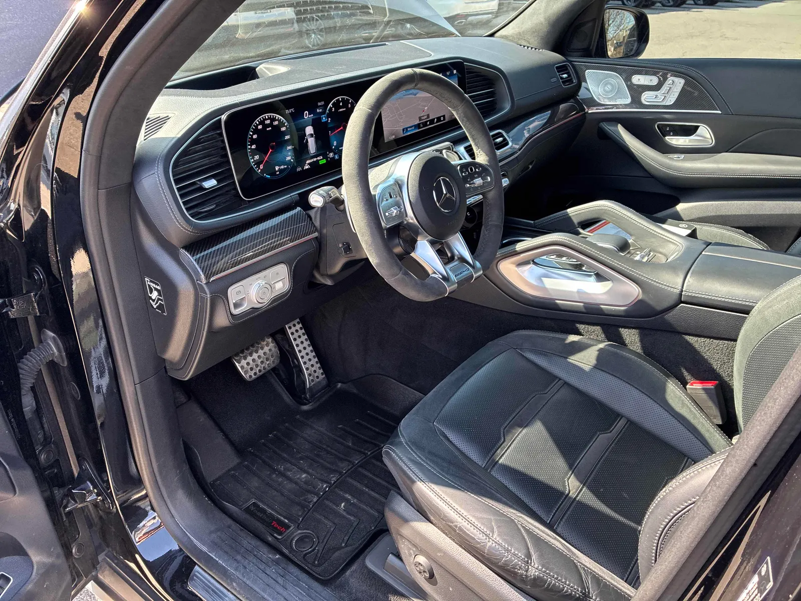 Interior driver side