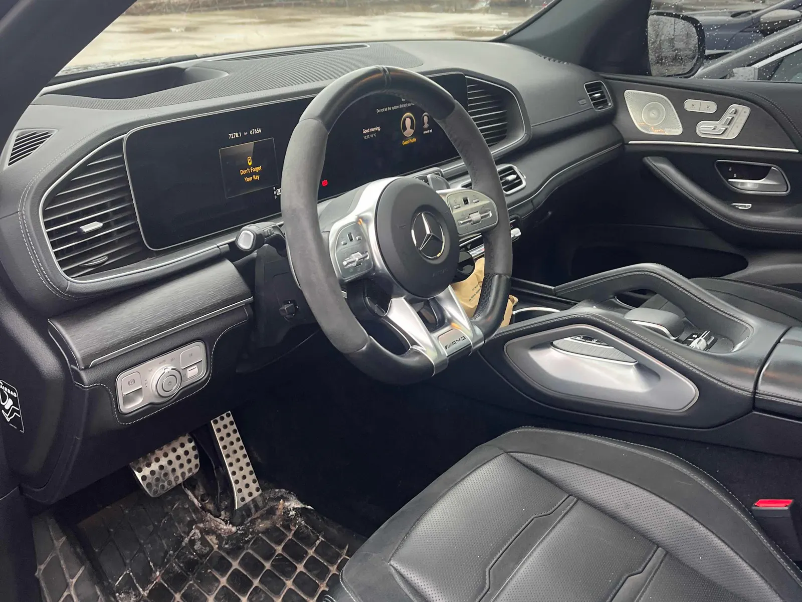Interior driver side