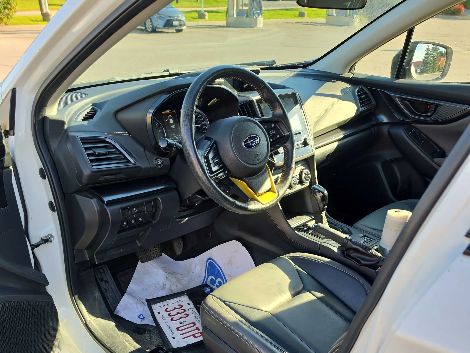 Interior driver side