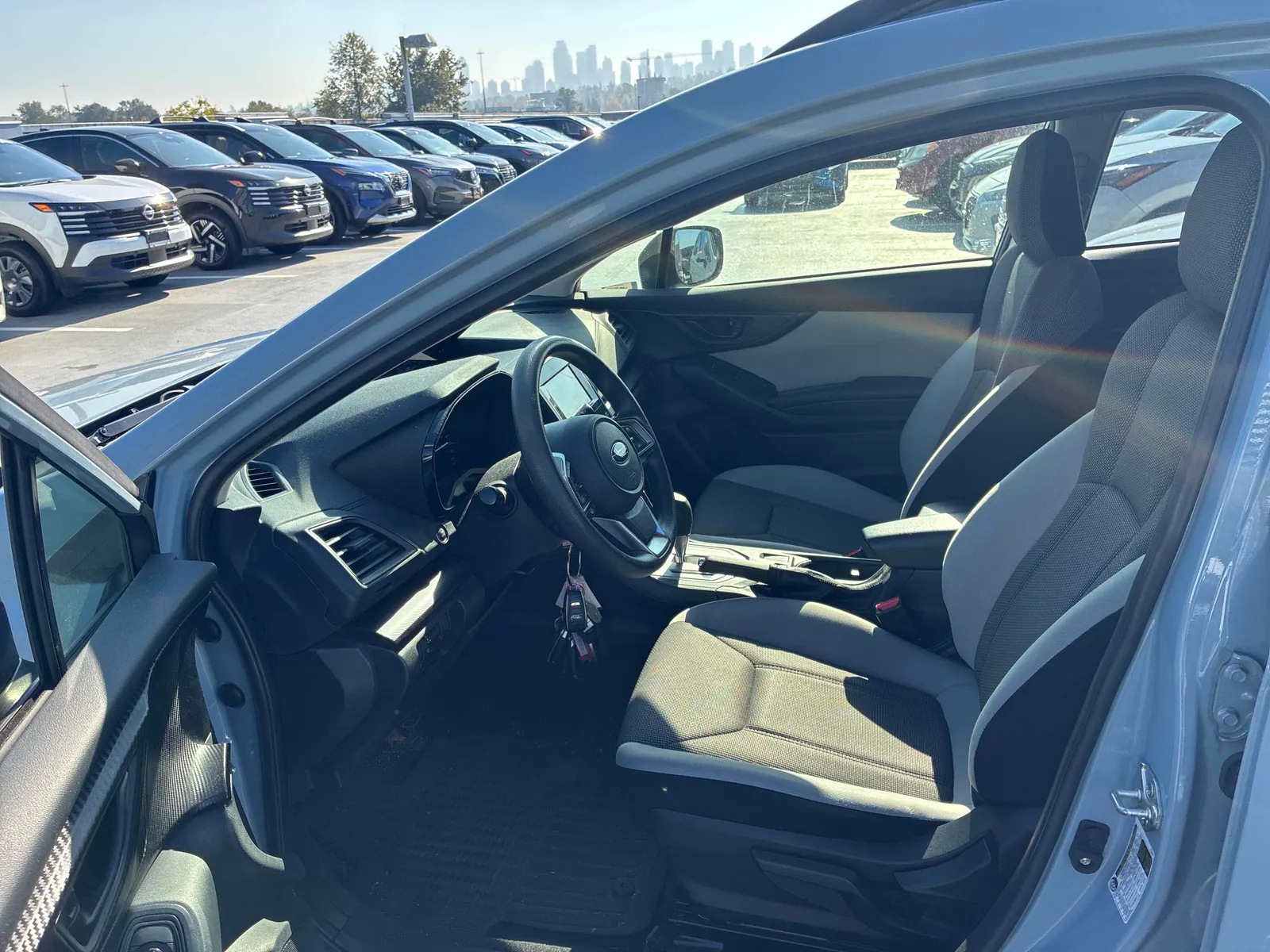 Interior driver side