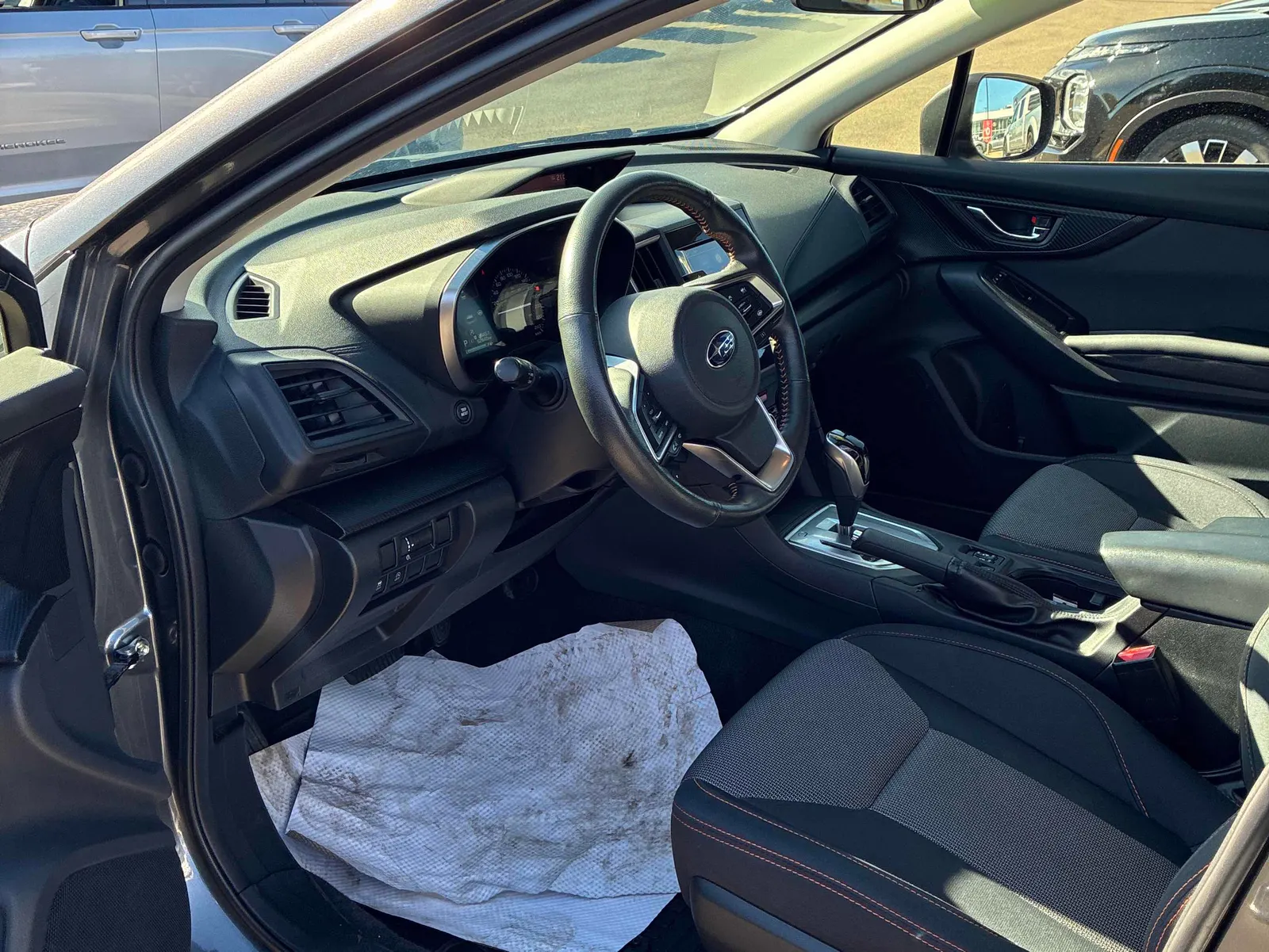 Interior driver side