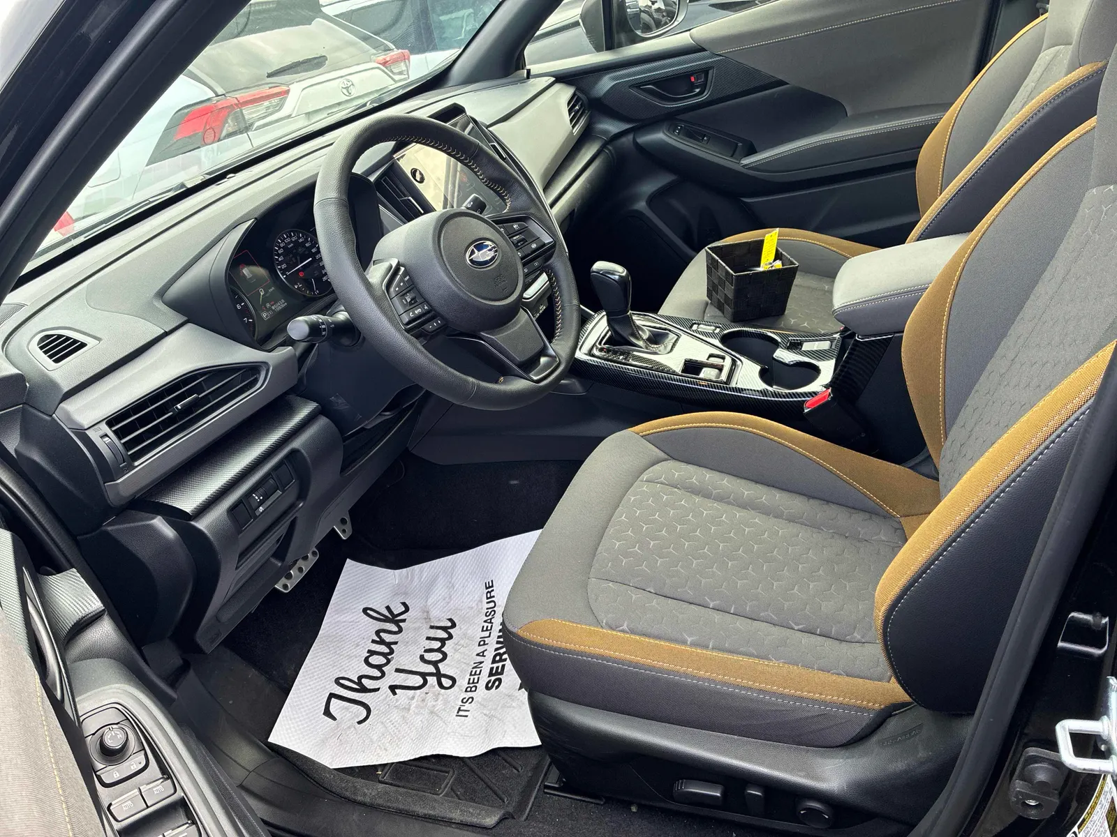 Interior driver side