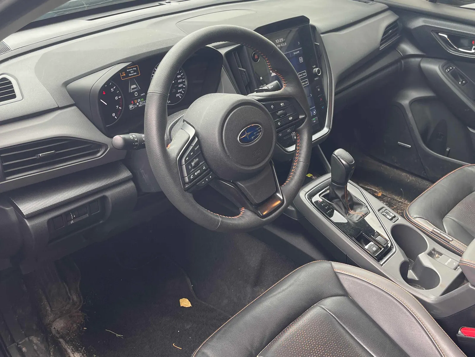 Interior driver side