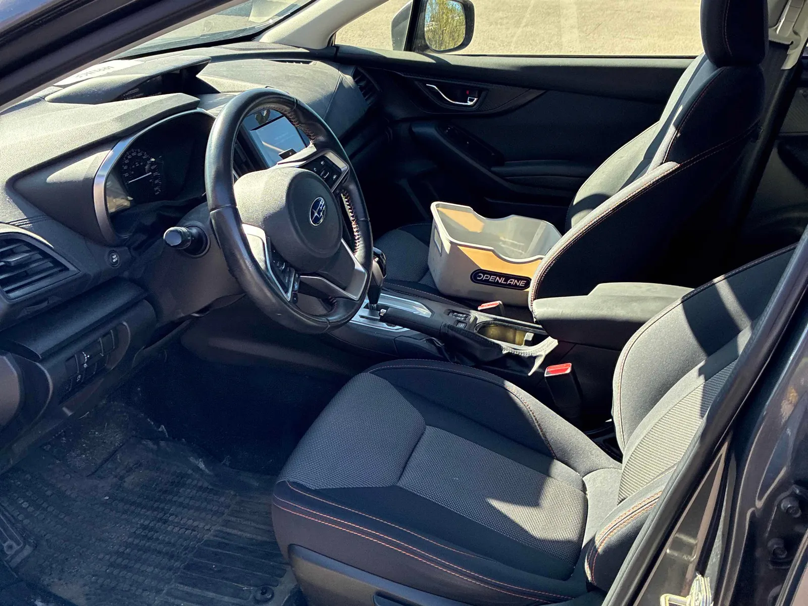 Interior driver side