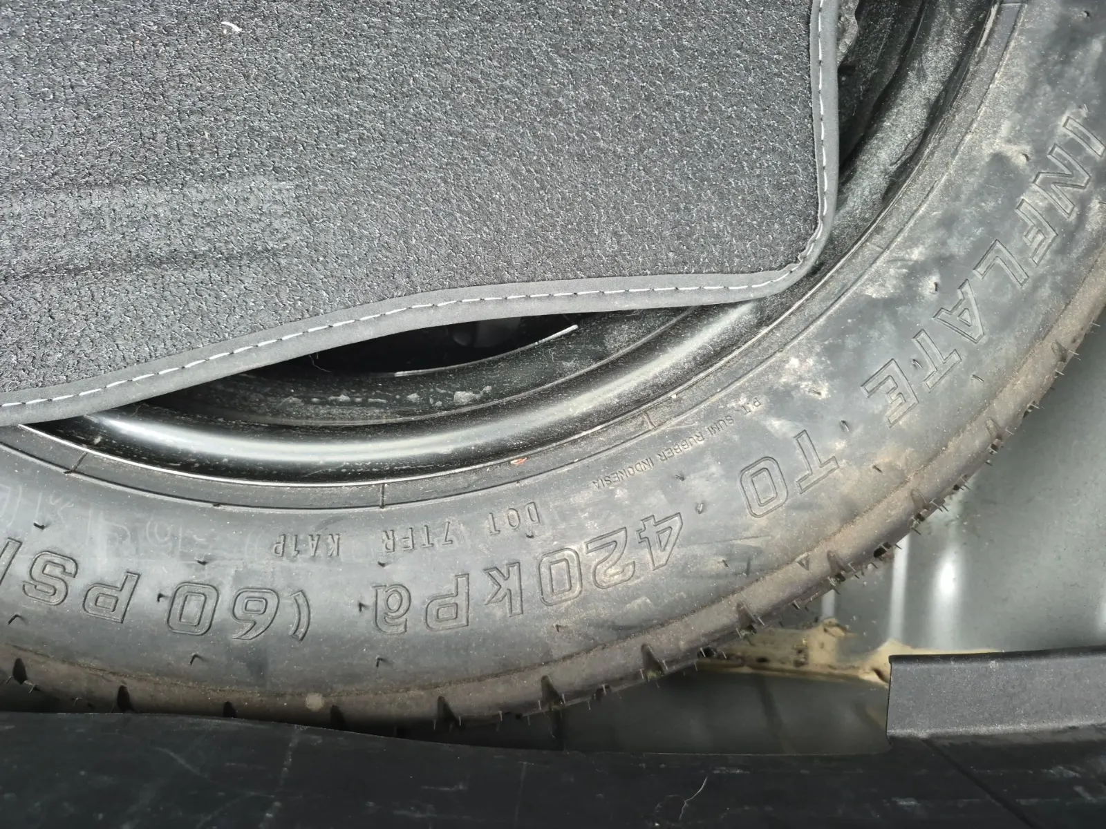 Spare Tire & Wheel Photo