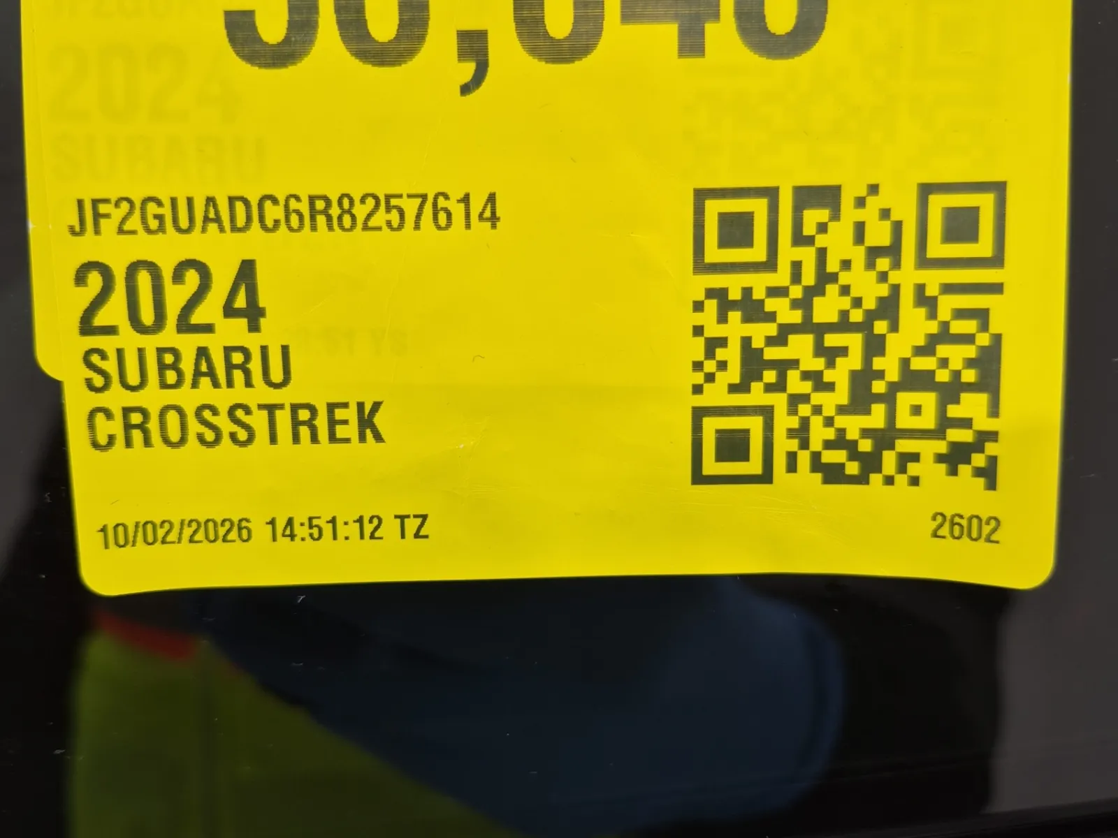Inventory Label Photo