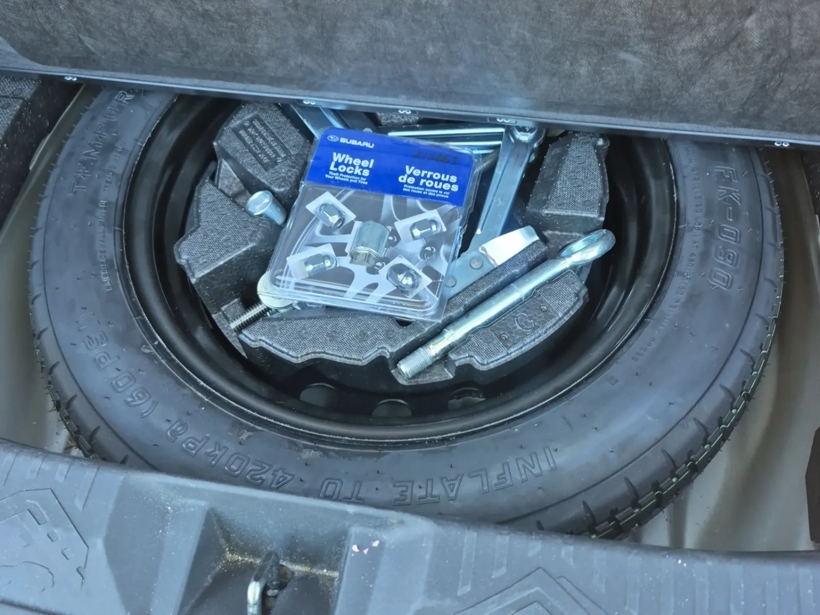 Spare Tire & Wheel Photo