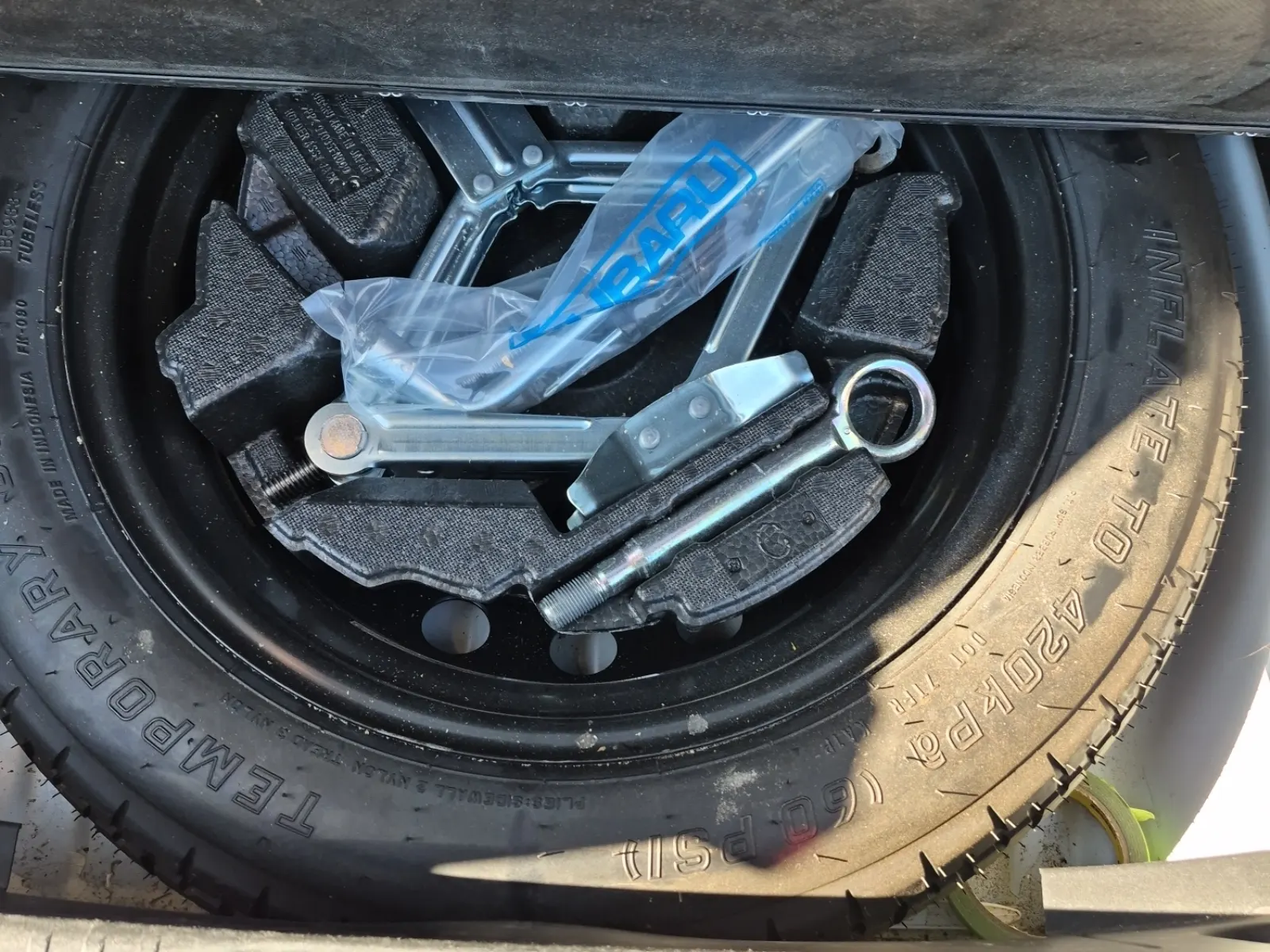 Spare Tire & Wheel Photo