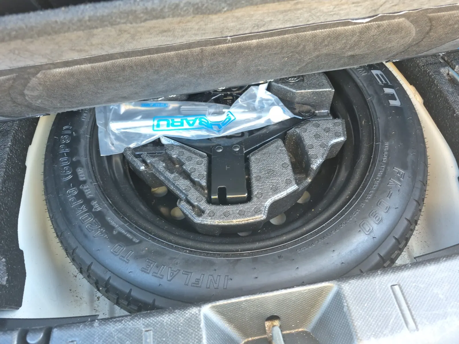 Spare Tire & Wheel Photo