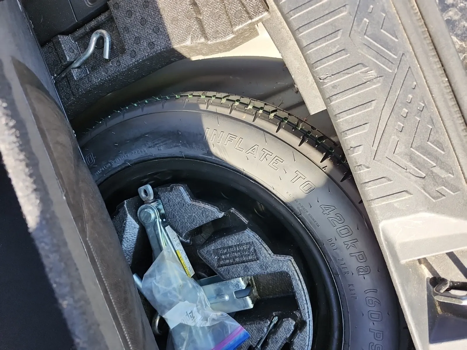 Spare Tire & Wheel Photo