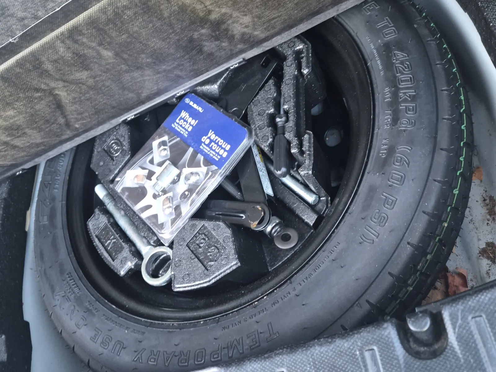Spare Tire & Wheel Photo
