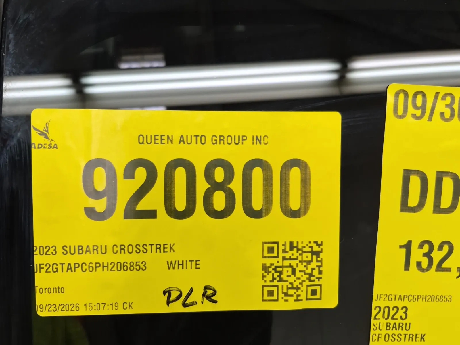 Inventory Label Photo