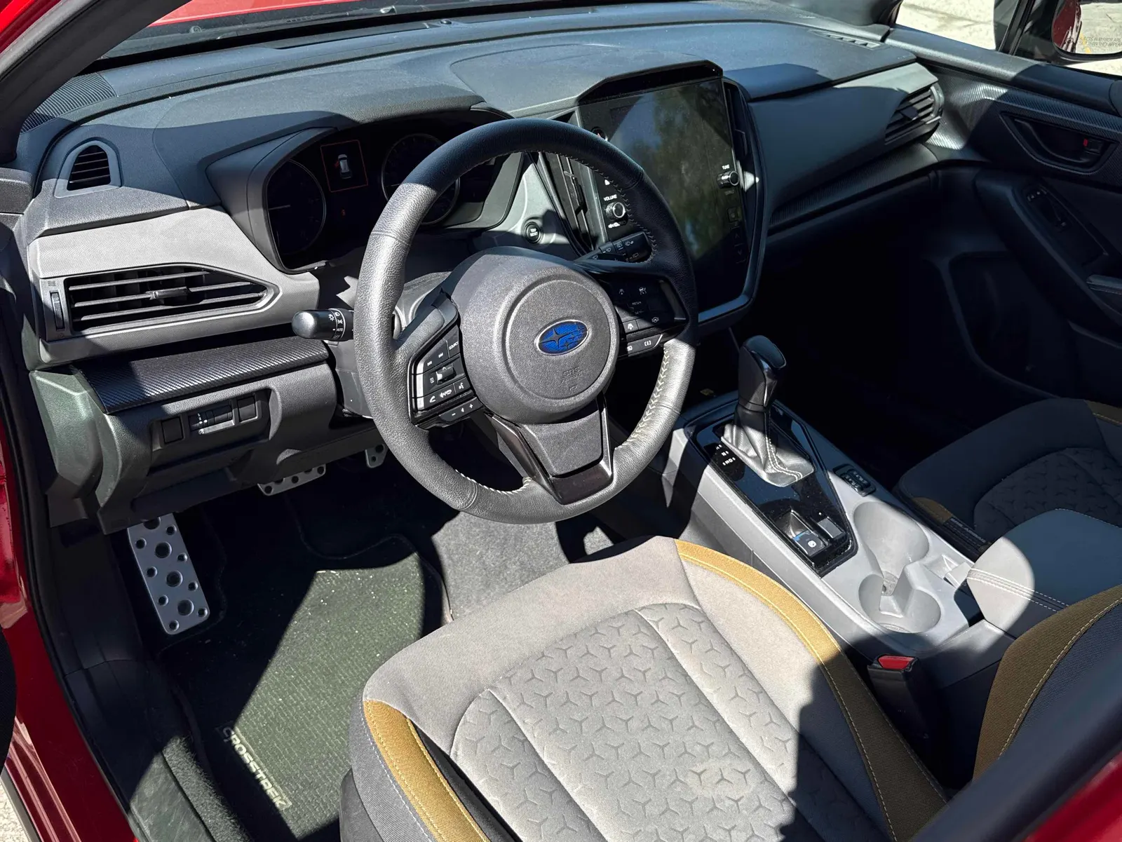 Interior driver side