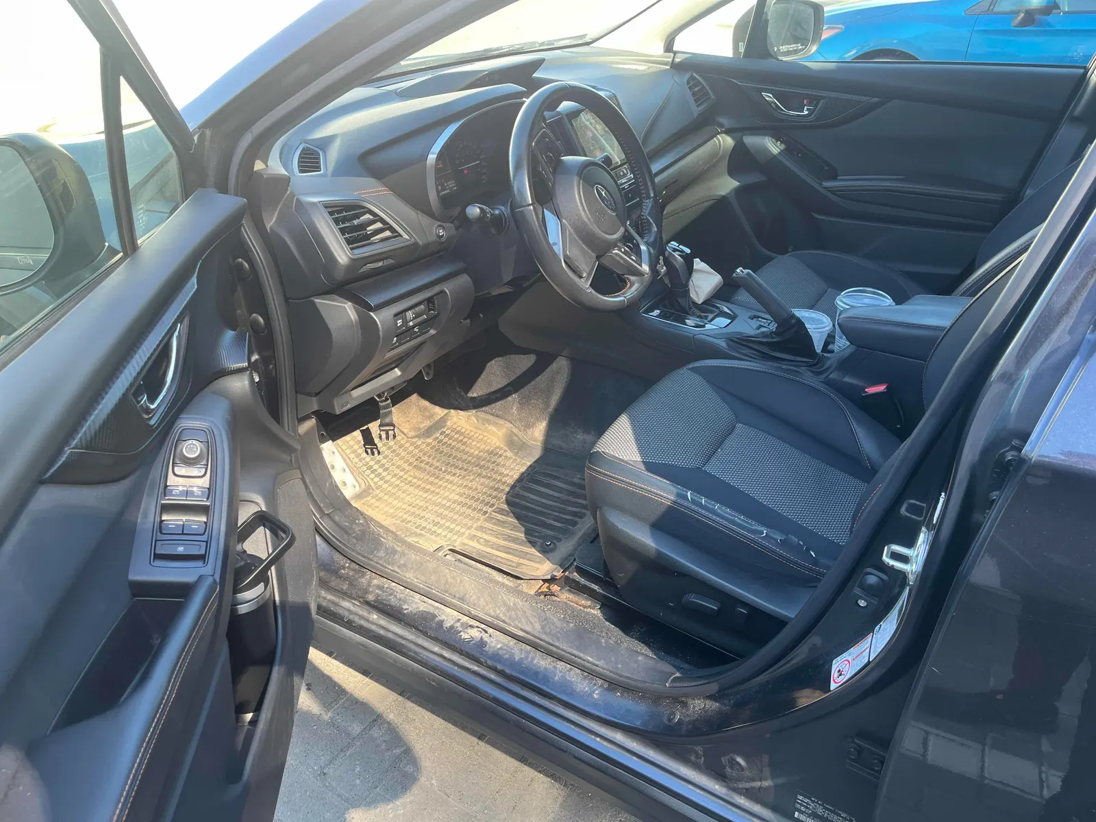 Interior driver side