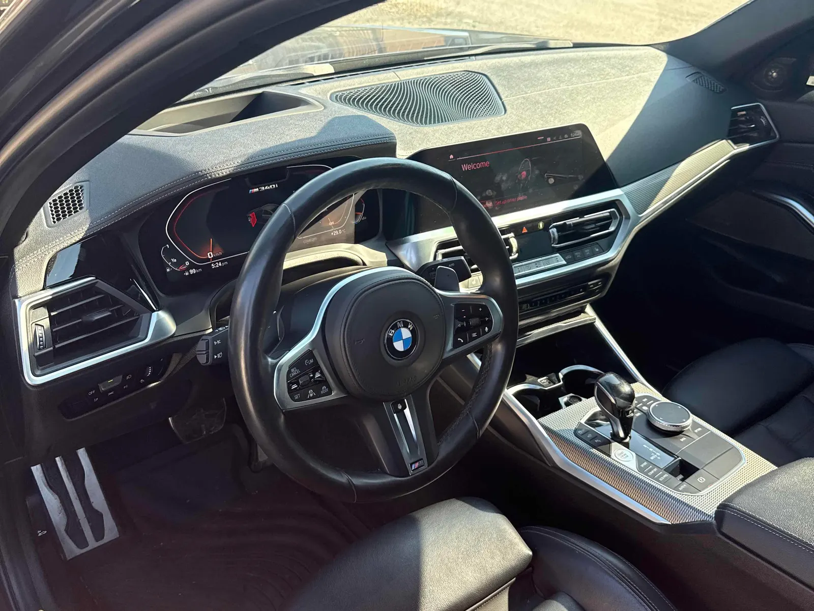 Interior driver side