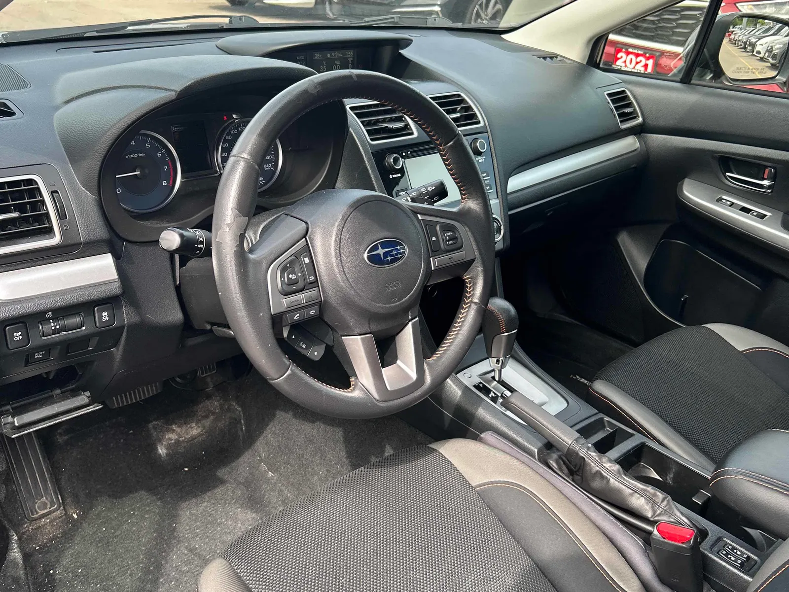 Interior driver side
