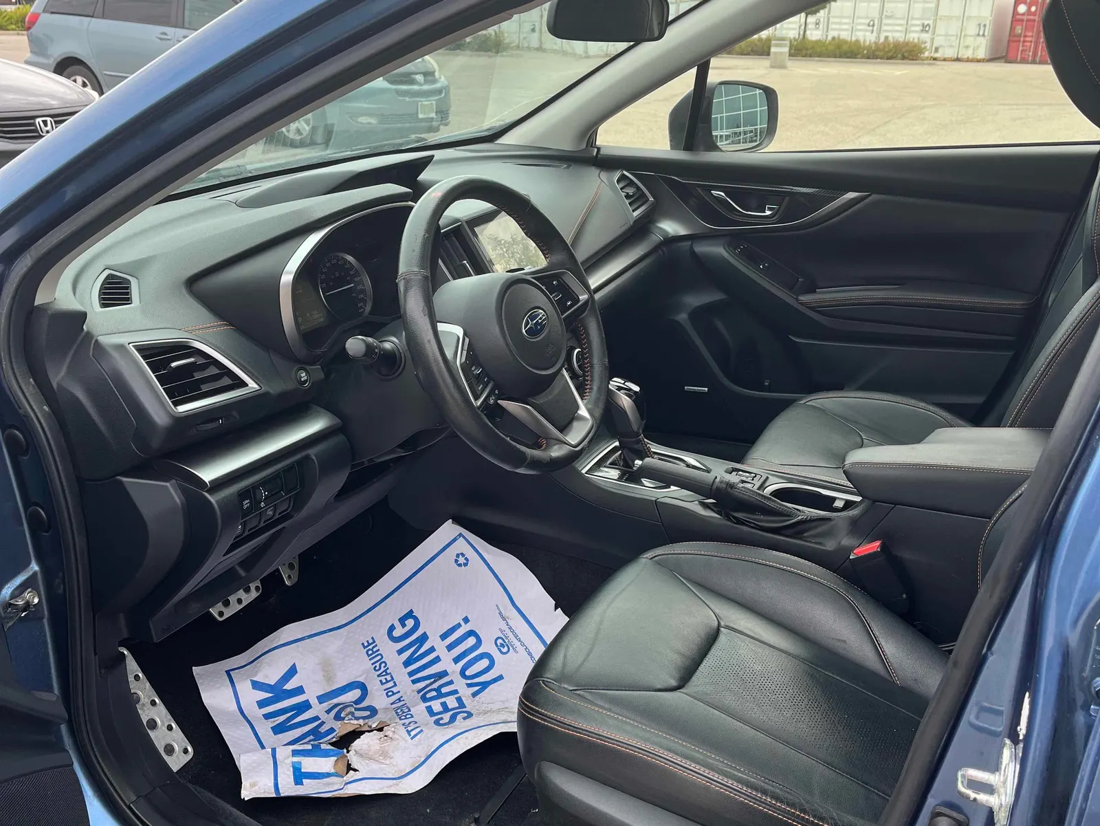 Interior driver side