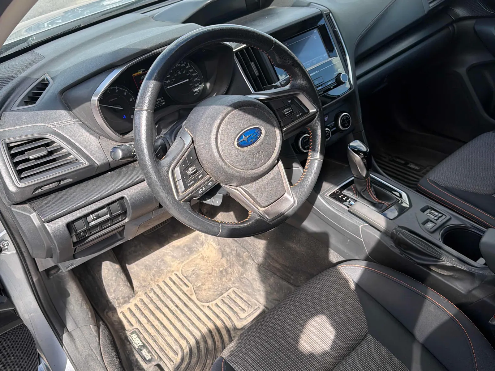 Interior driver side