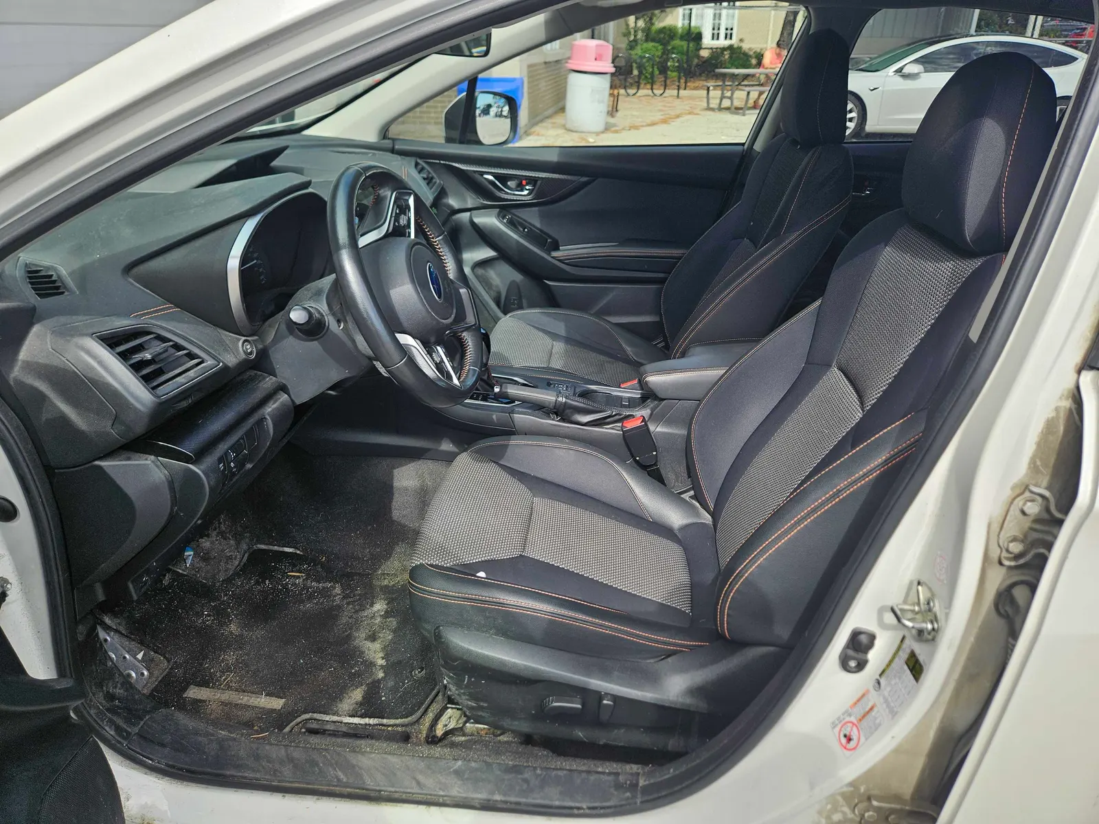 Interior driver side
