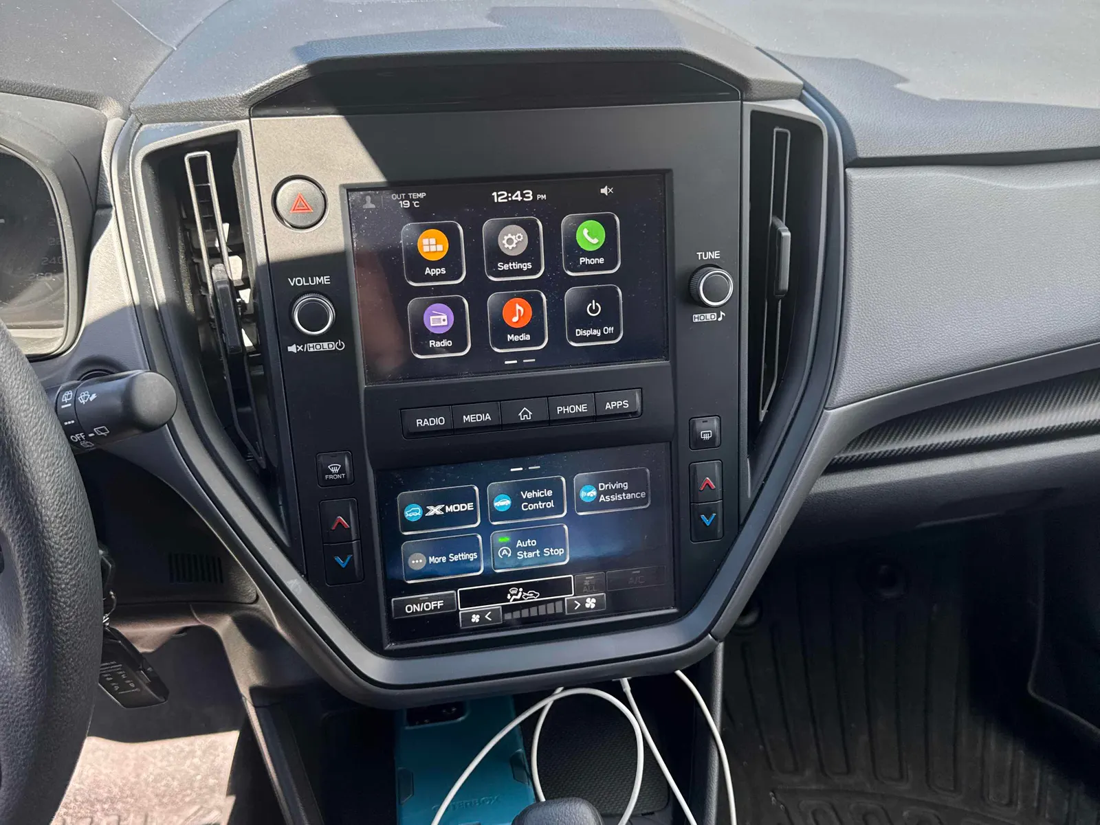 Interior driver side
