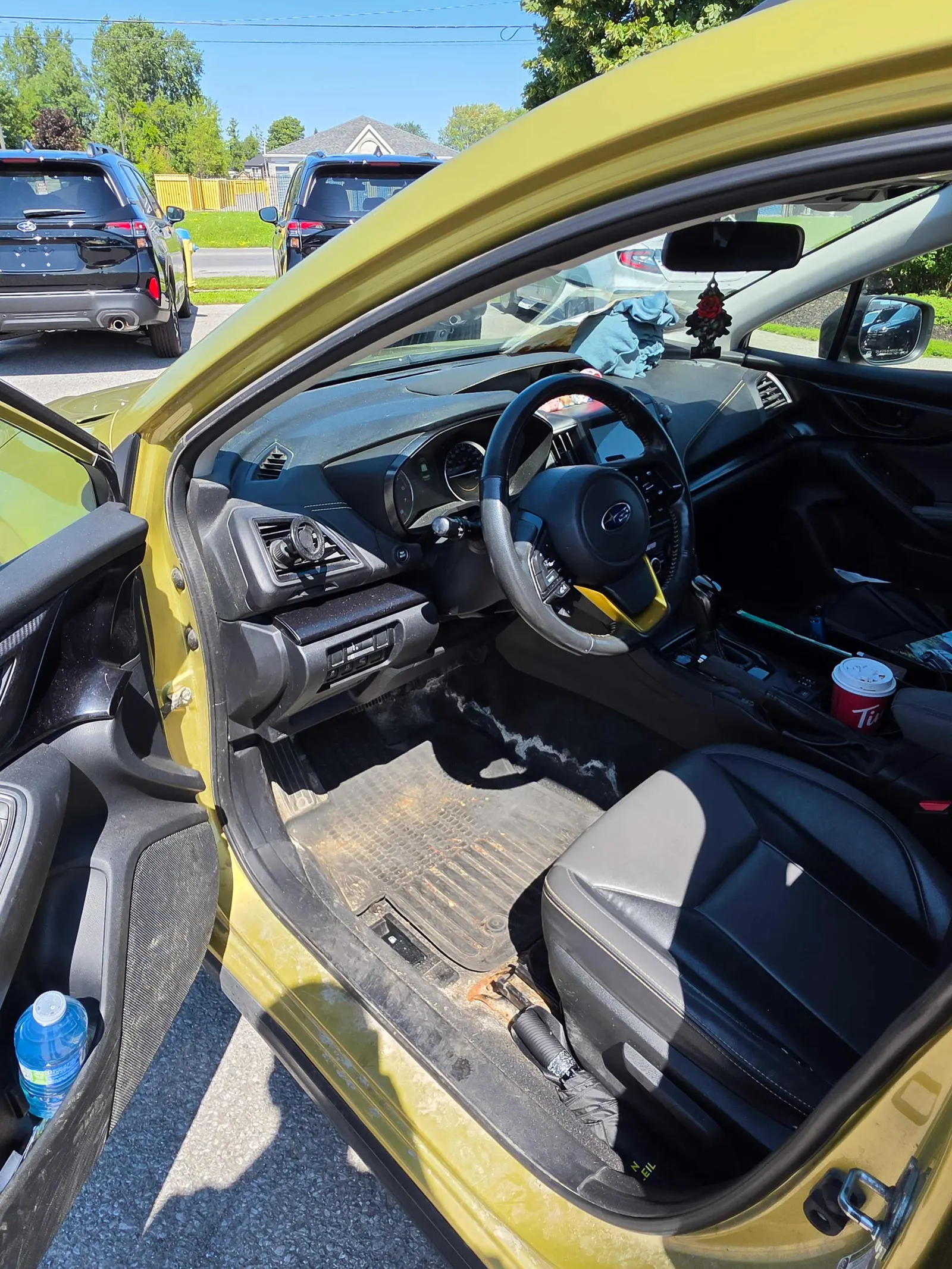 Interior driver side
