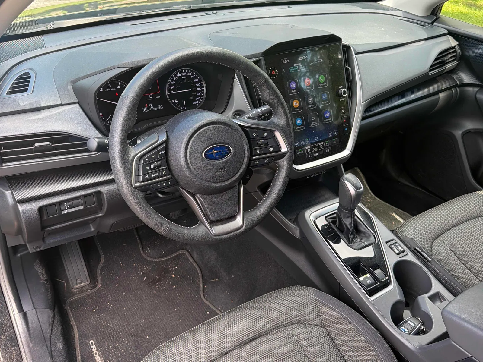 Interior driver side