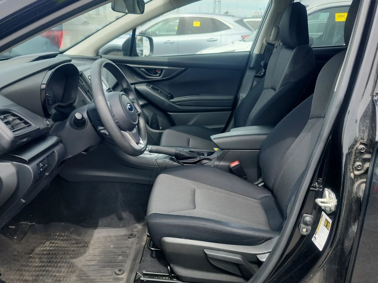Interior driver side
