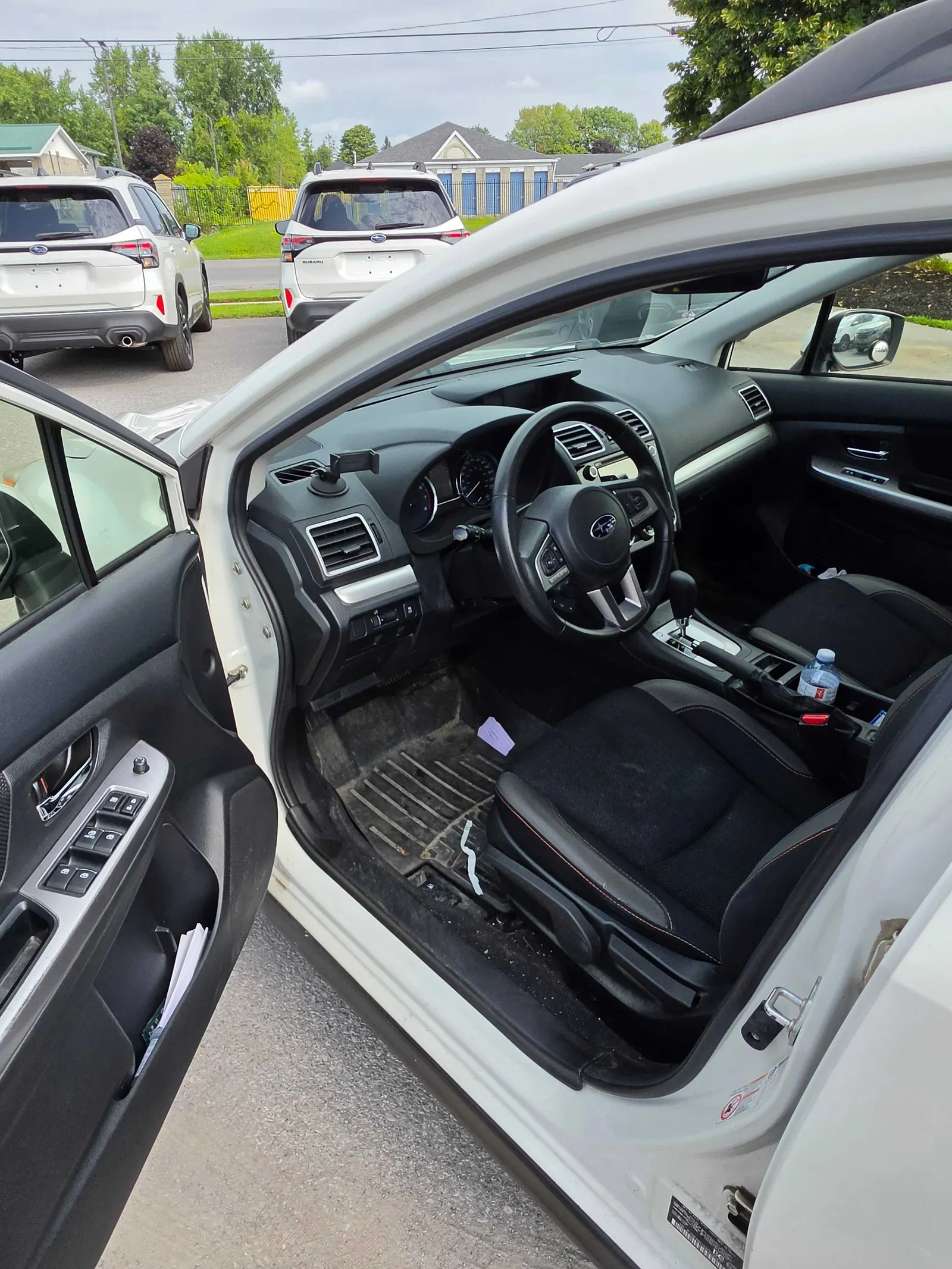 Interior driver side