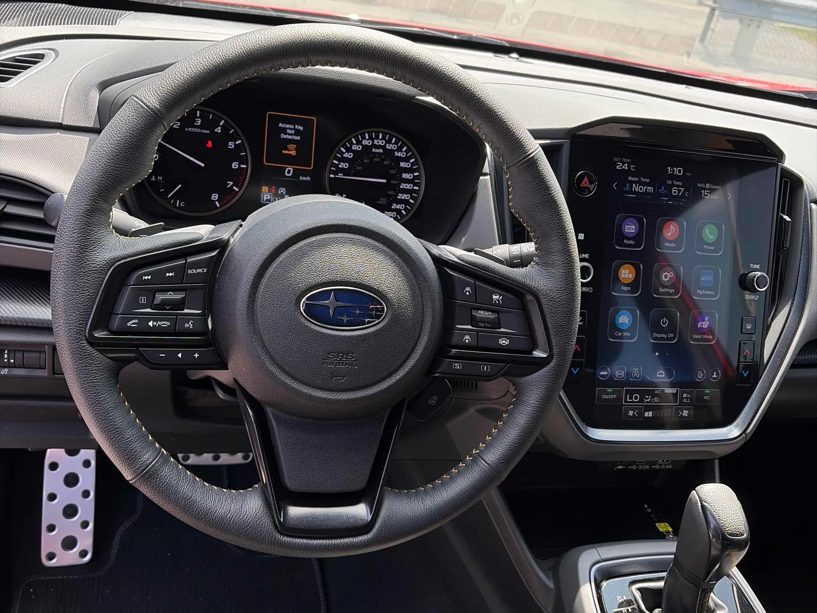Interior driver side