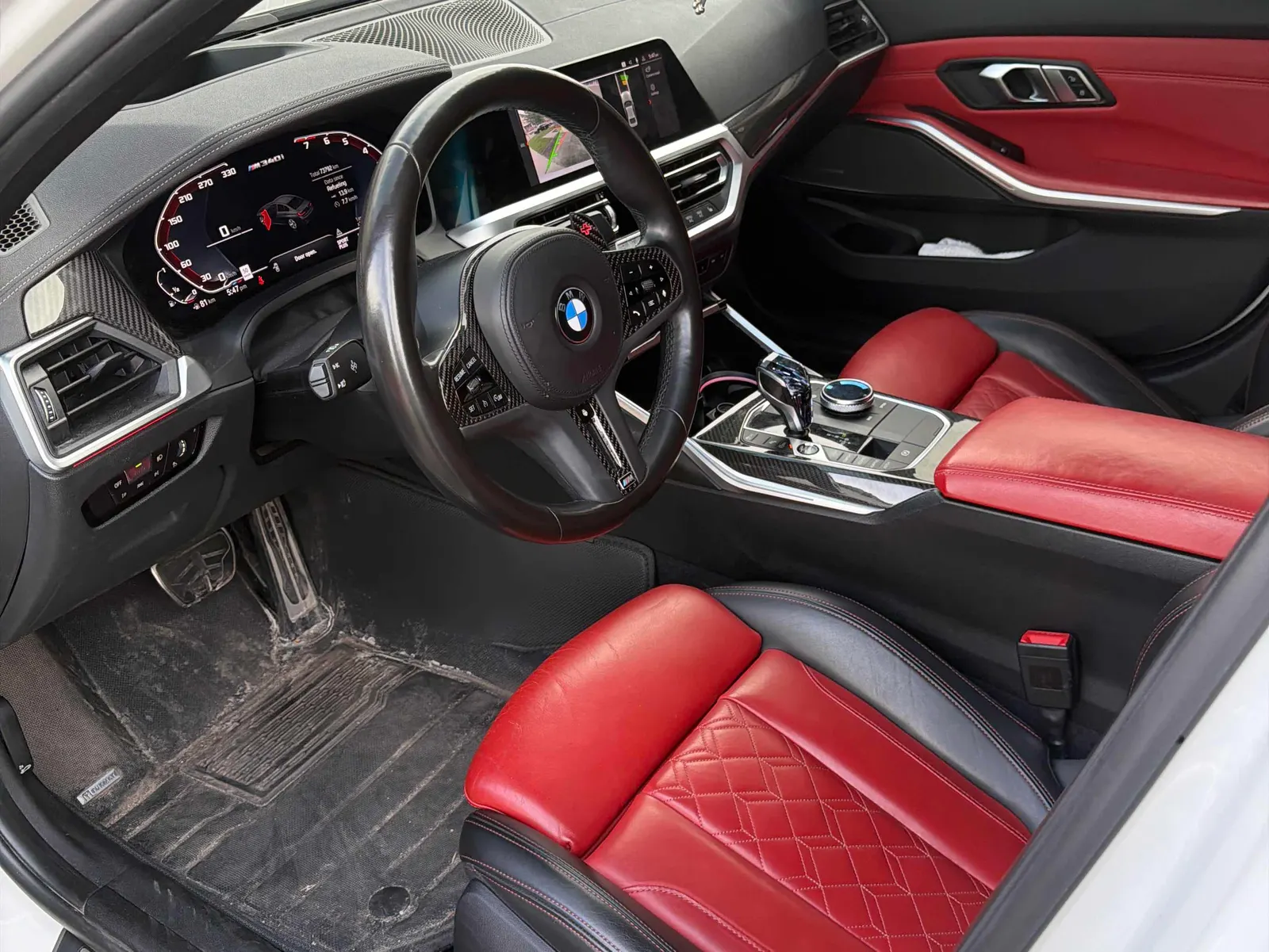 Interior driver side