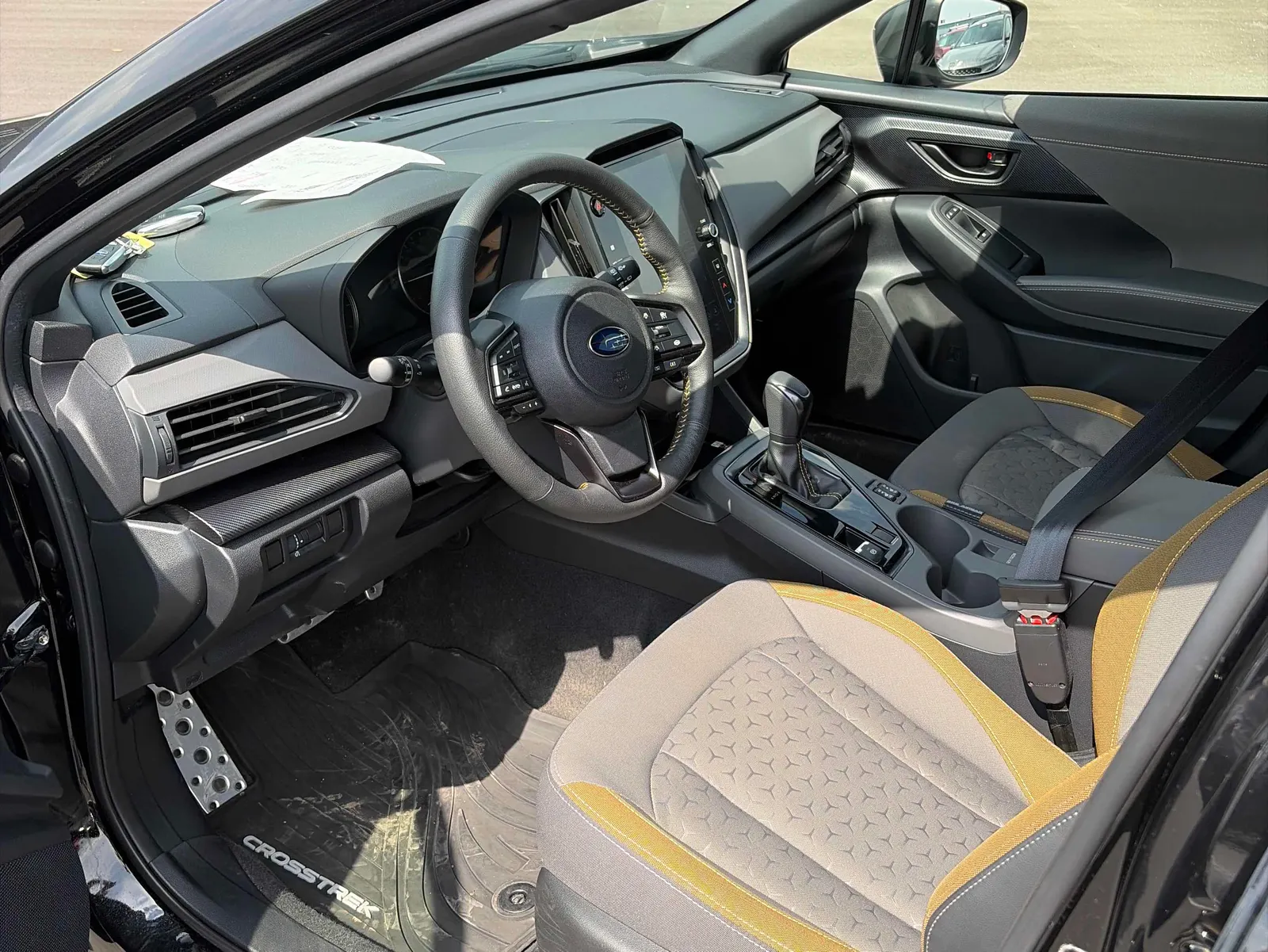 Interior driver side