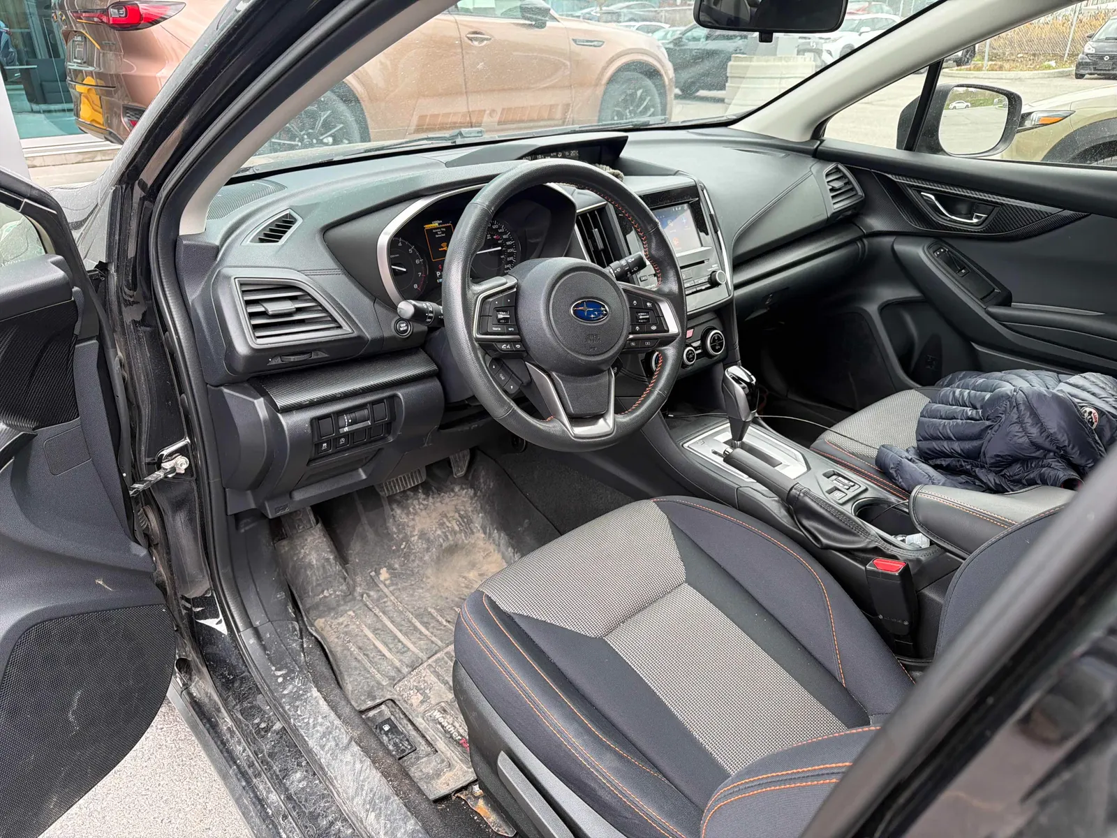 Interior driver side