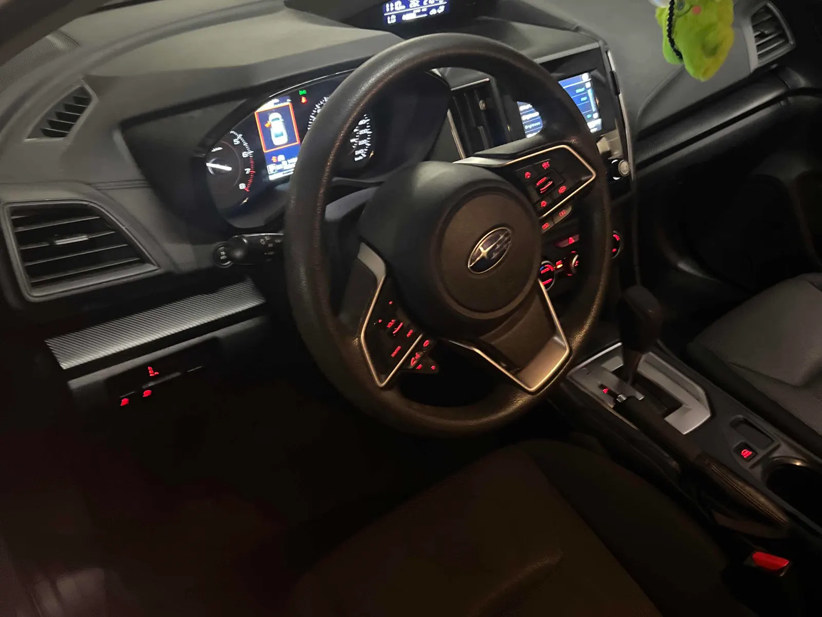 Interior driver side