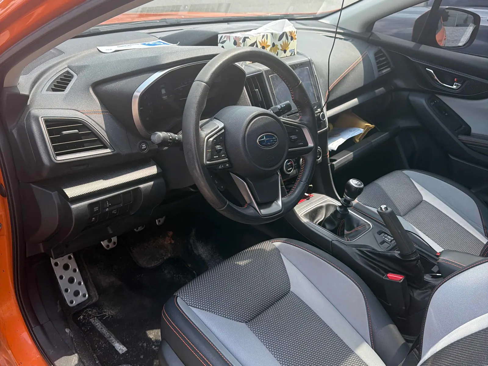 Interior driver side