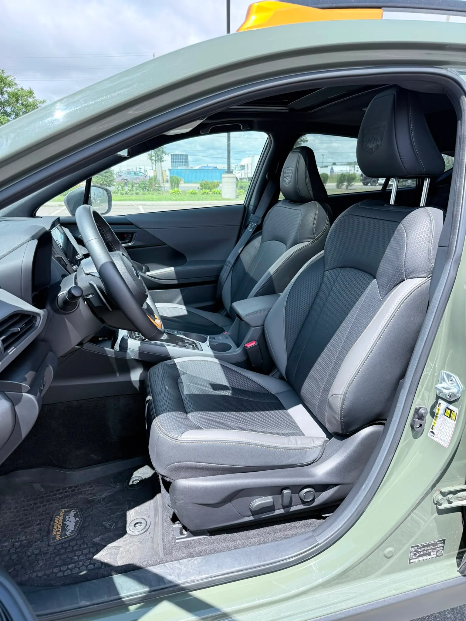 Interior driver side