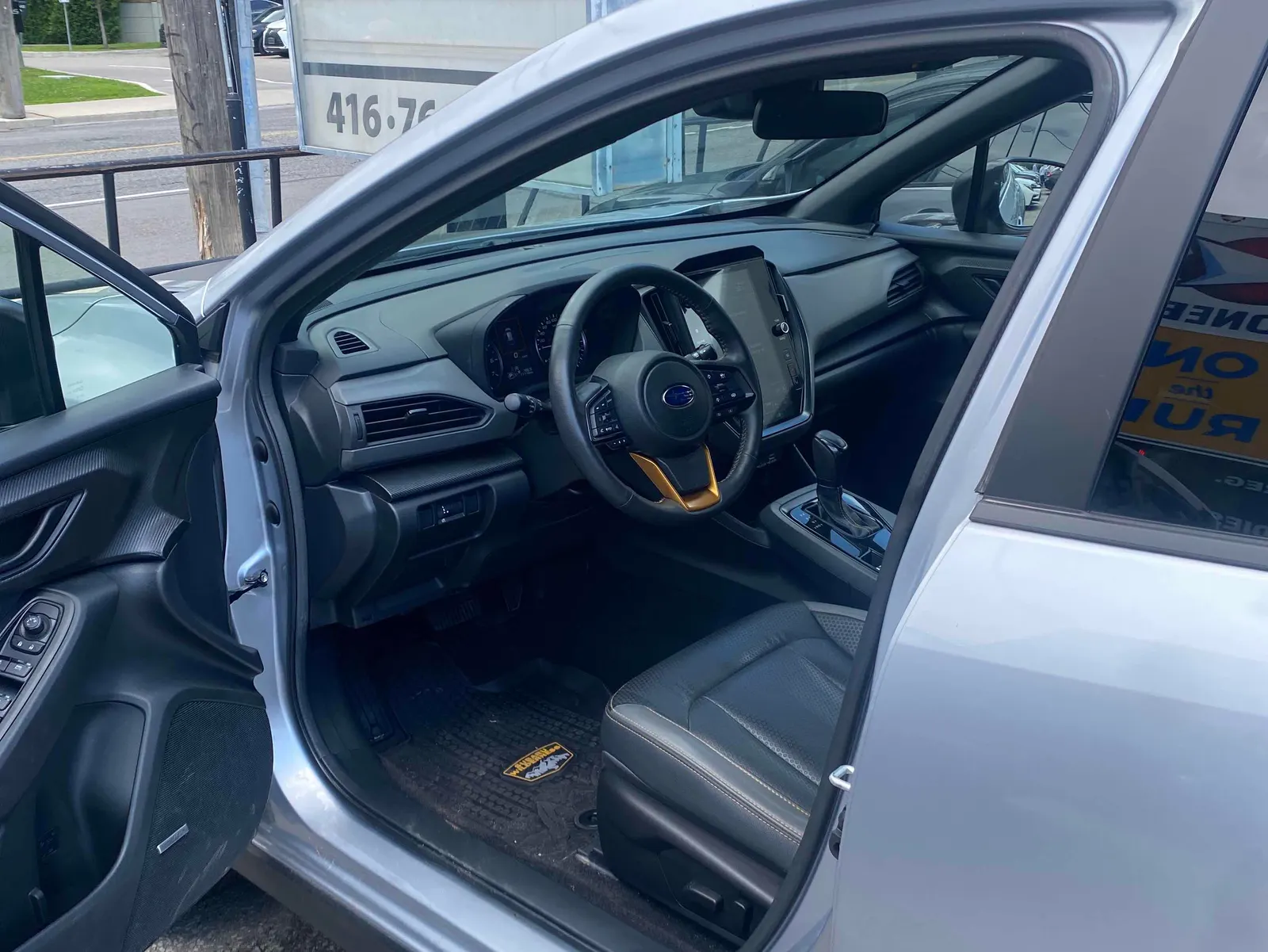 Interior driver side
