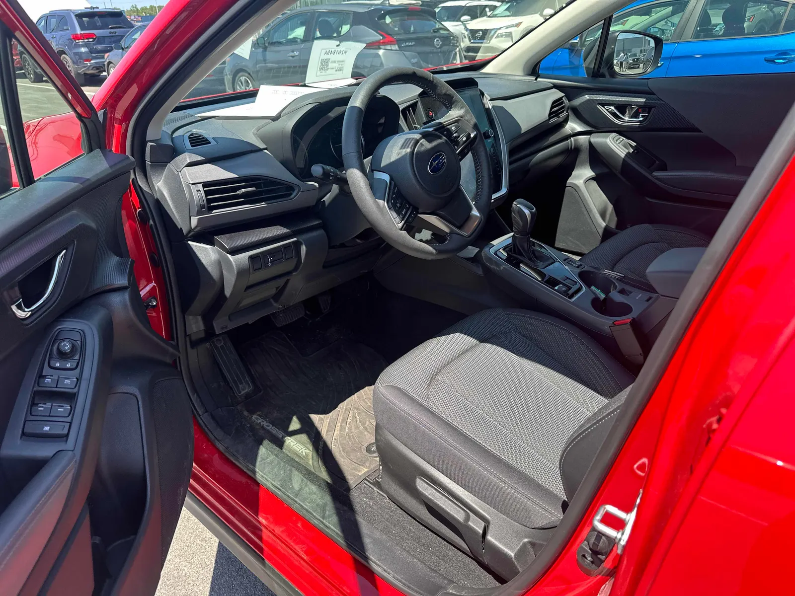 Interior driver side